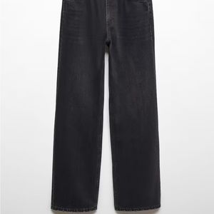 Mango Matilda mid rise straight jeans size 6, tags included, worn for an hour